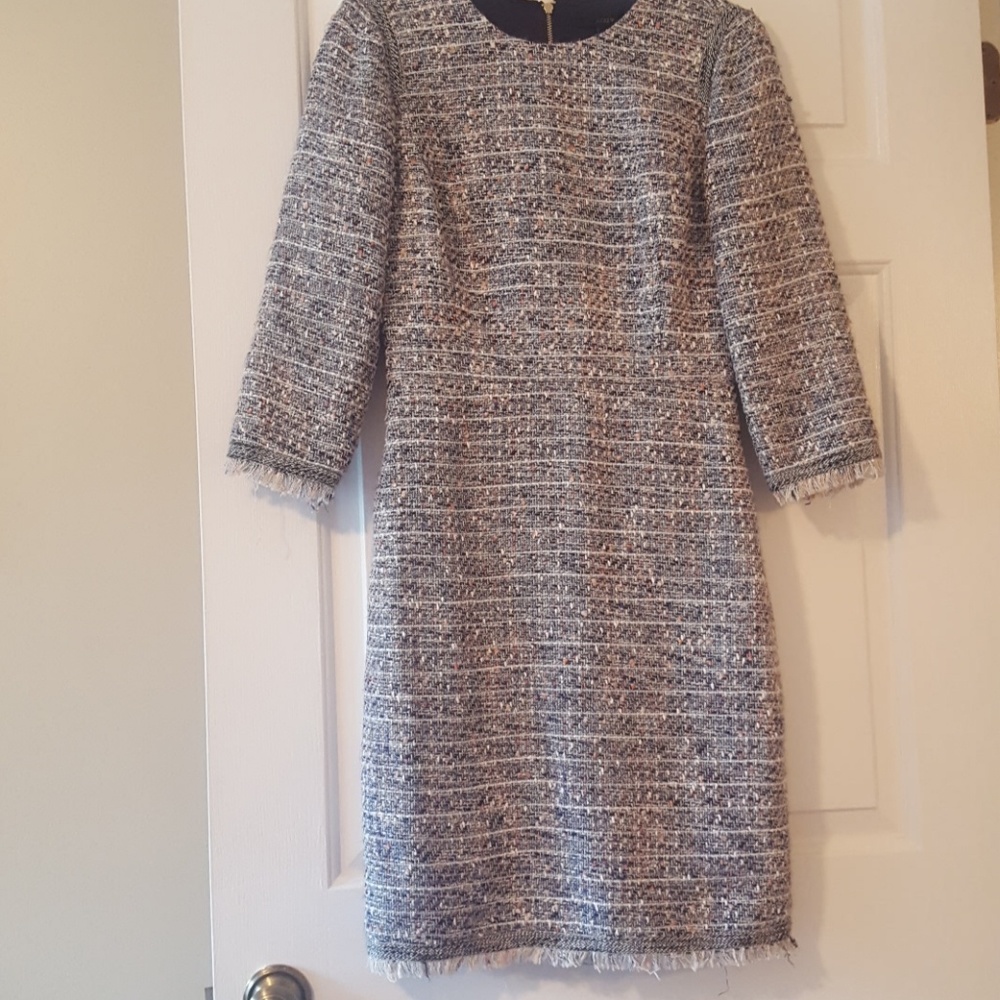 J Crew Tweed Dress..like new!!
